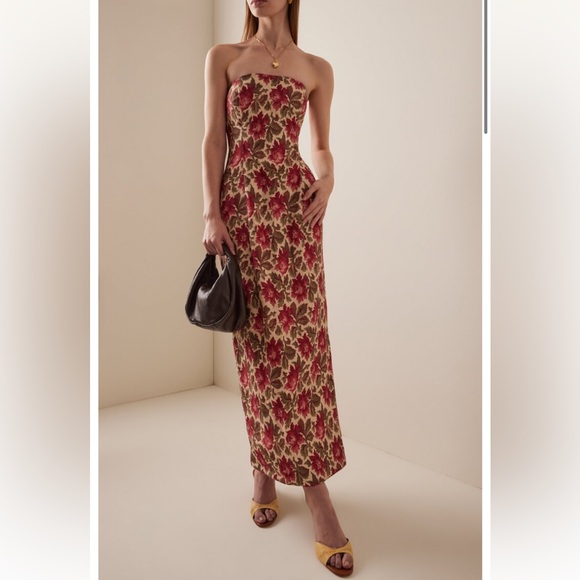 Posse Dresses & Skirts - NWT Posse Rosalie Floral Strapless Dress